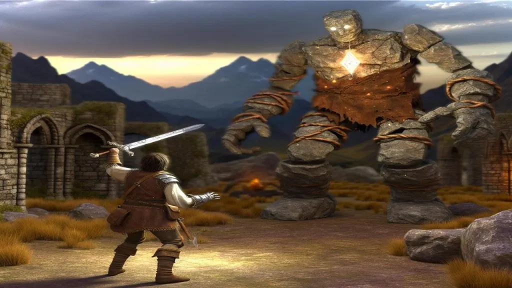 Gothic 1 – jak pokonać kamiennego golema?