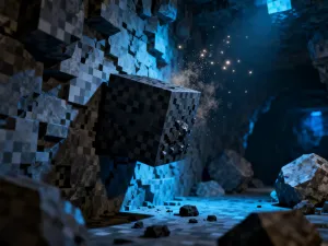 Ozdobna mapa świata fantasy z żetonami żywiołów na drewnianym stole, ilustrująca podział na magiczne regiony w grze.