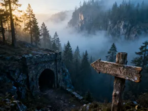 Rozłożone na drewnianym stole karty do gry z ilustracjami fantasy, przedstawiające mechanikę budowania talii.